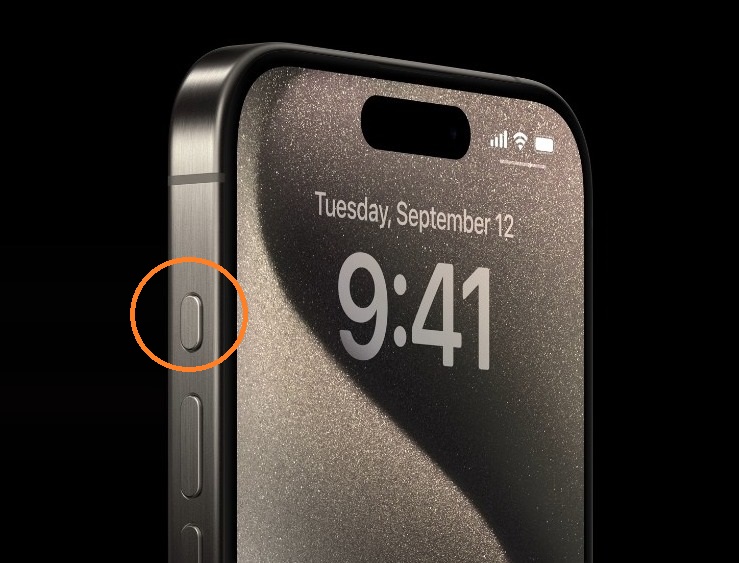 Action Button on iPhone 15 Pro