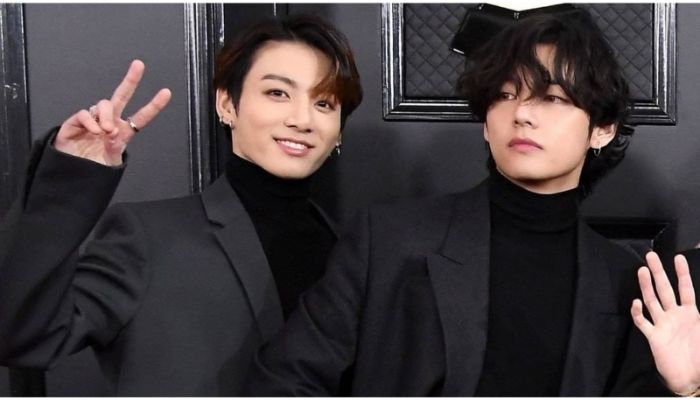 BTC Jungkook and V live on instagram