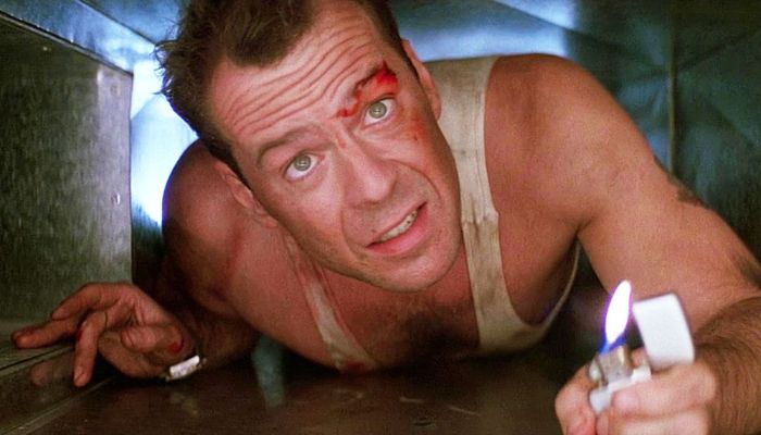 Die Hard vintage action movie