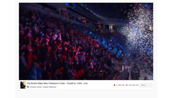 ELEAGUE TV Twitch-Record