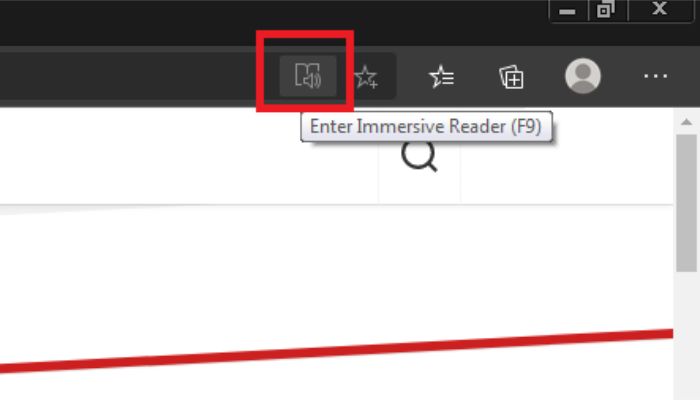 Edge Immersive Reader