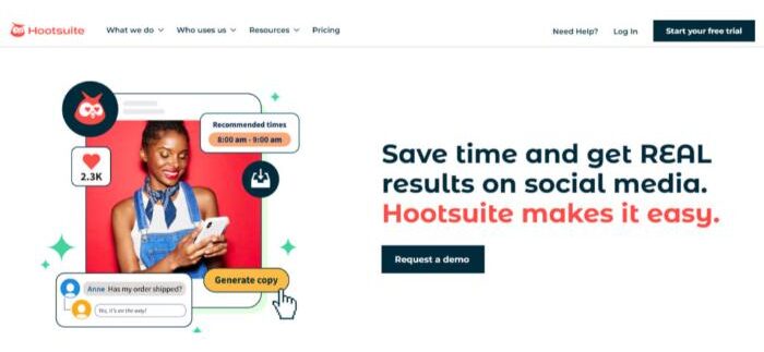 Hootsuite scheduling tools for marketers