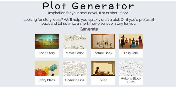 Plot Generator ai script writter