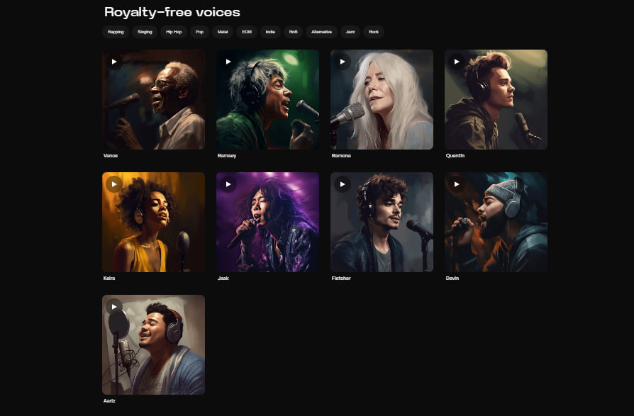 Royalty free voice Samples