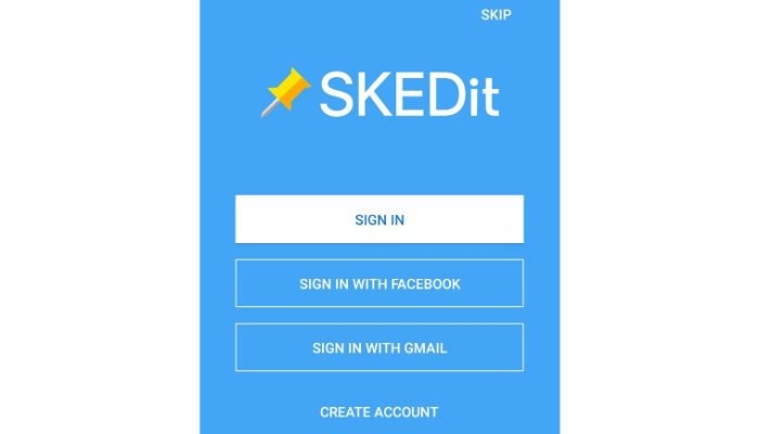 SeT UP SKEDit