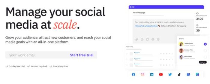 Sendible campaign scheduler