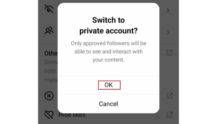 confirm message on threads