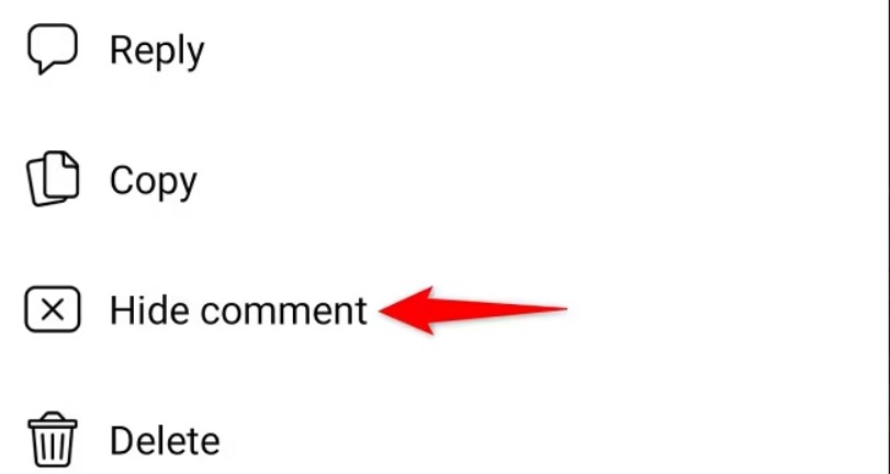 hide comments on facebook