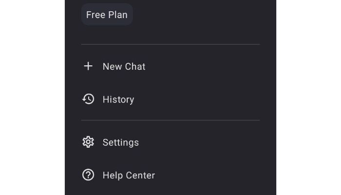 open settings