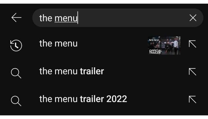 search for the movie you want
