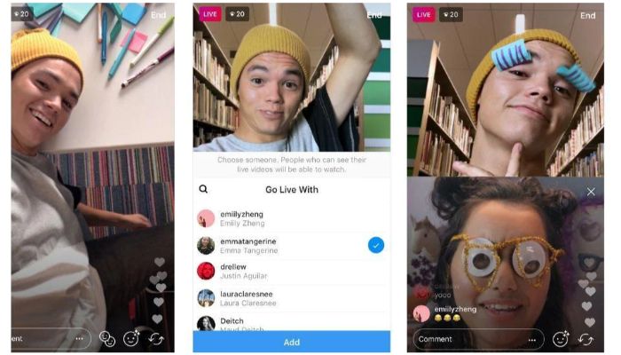 stream on instagram live