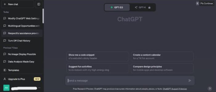 turn off history using web