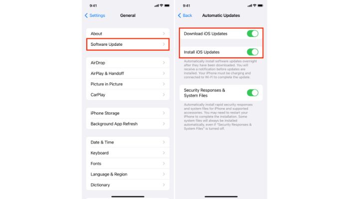 update your iphone model
