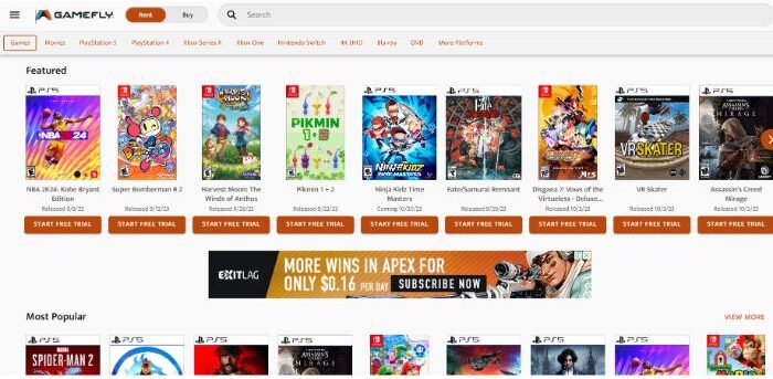 GameFly freetrial cancel