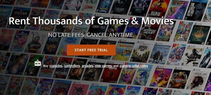 GameFly start trial