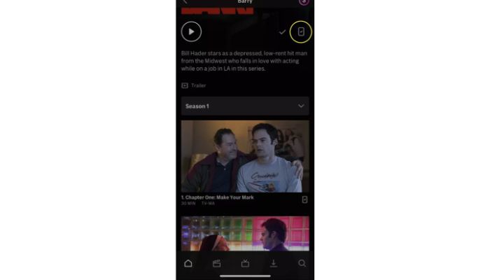 Movie downloaded