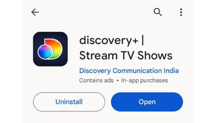 Reinstall Discovery Plus Not Working