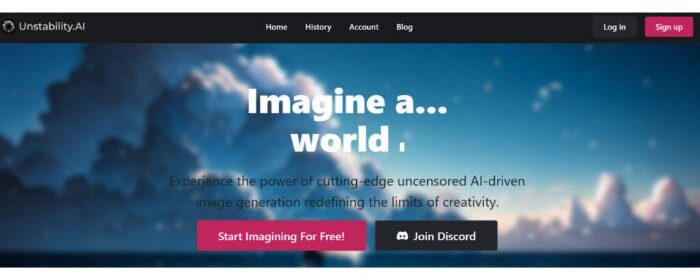 Unstable Diffusion sign up