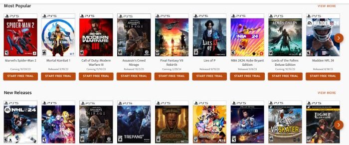 free trial of GameFly