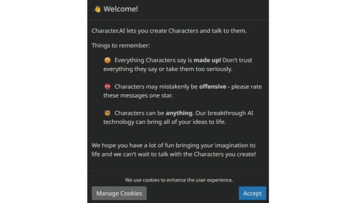 saftey of character ai