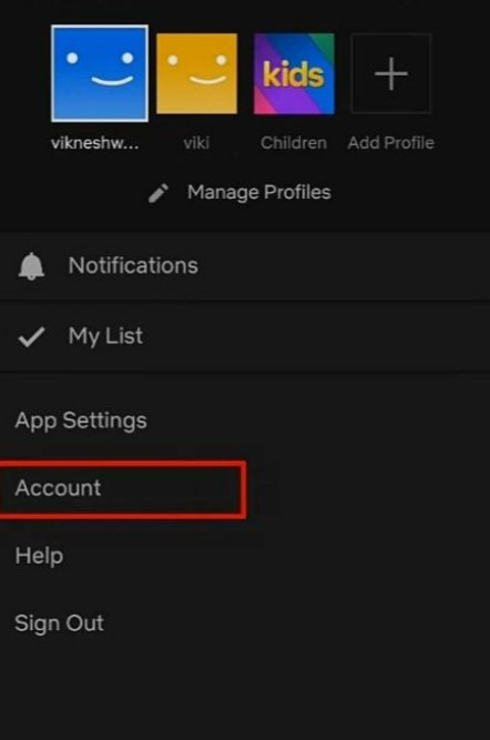 Cancel Netflix Subscription on Android Phone