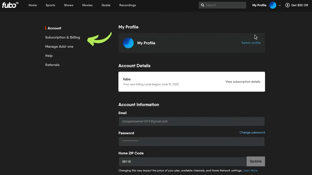 How to cancel fubotv subscription simple guide 
