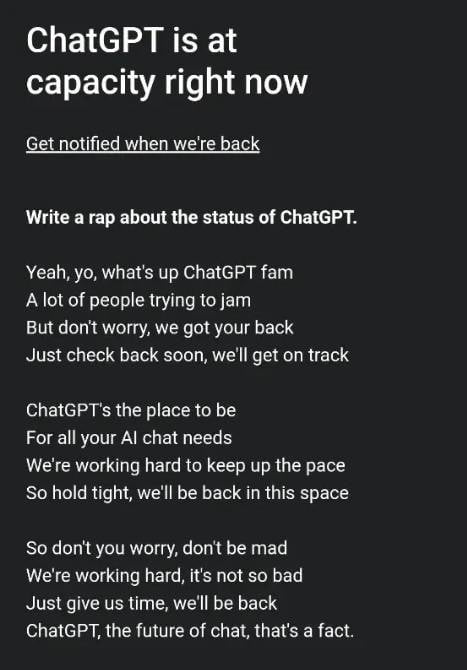 Что такое ошибка ChatGPT