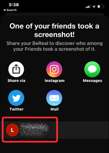  Screenshots of Your BeReal on iPhone
