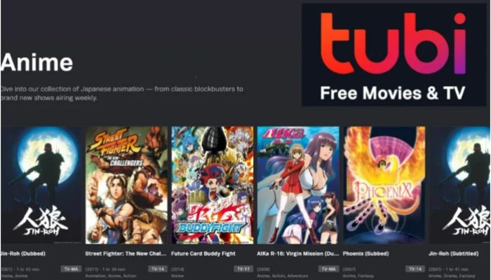 Tubi streaming