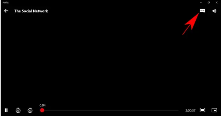 Turn Off Subtitles on Netflix Using Windows