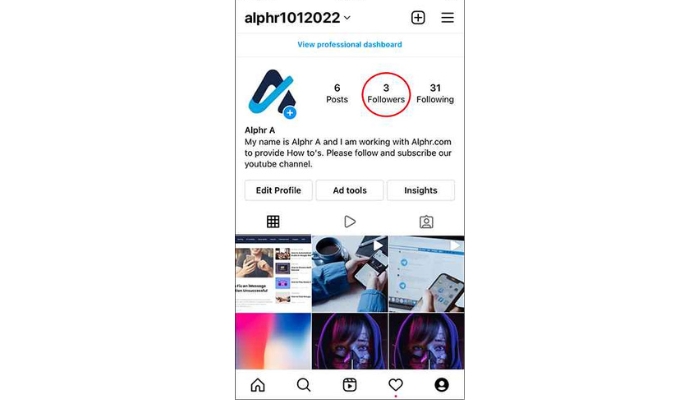 Instagram followers