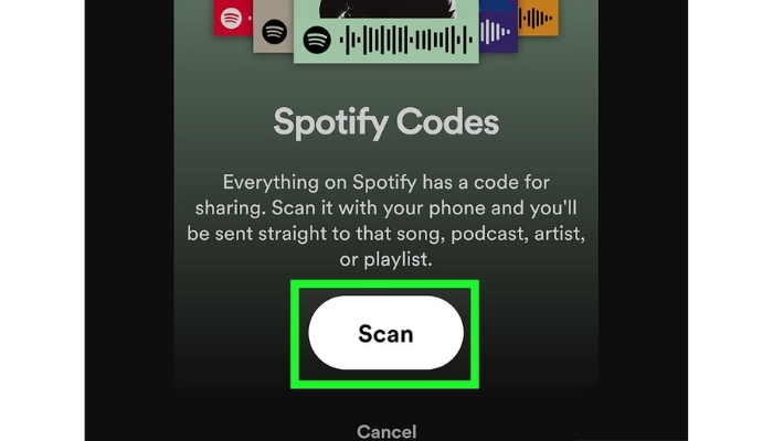 Scanner Spotify