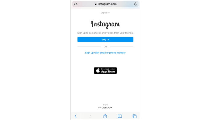 Use Instagram Web