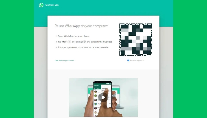whatsapp qr code