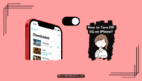 How to Turn Off 5G on iPhone