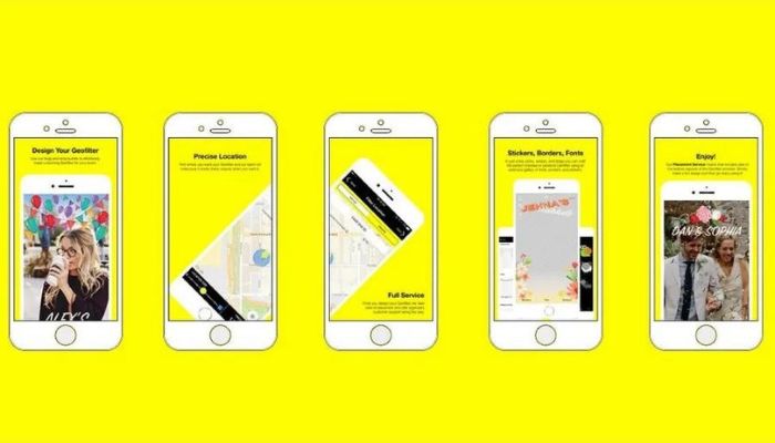 Make use of stickers filters and lenses