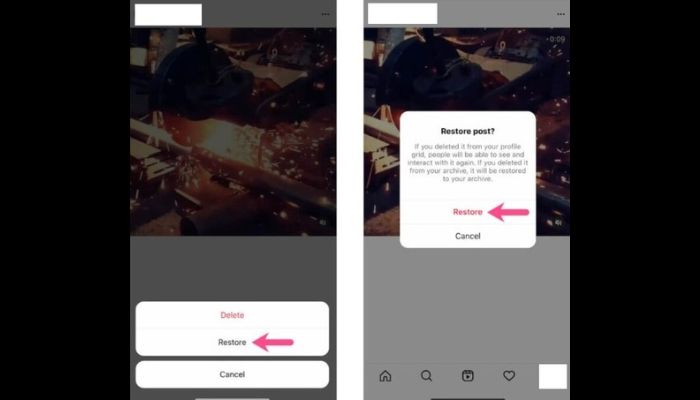 Restore Post