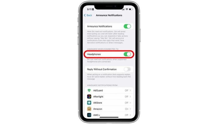 Announce Notifications