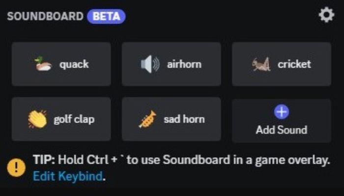 Discord Soundboard Beta