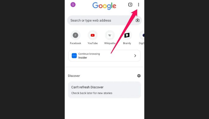 Mobile Settings Dark Mode
