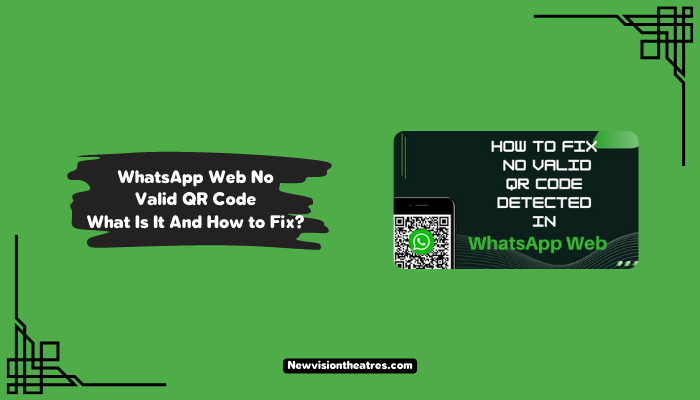 No Valid QR Code
