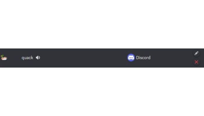 Remove sound discord