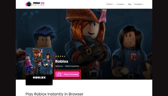 How to Play Roblox on Your Browser Without Downloading?