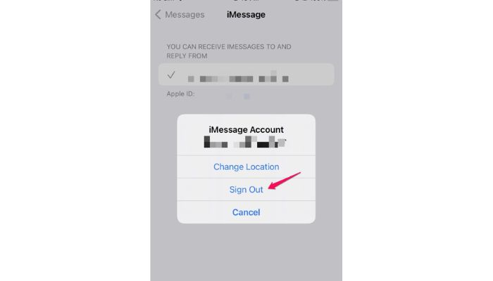 Sign Out