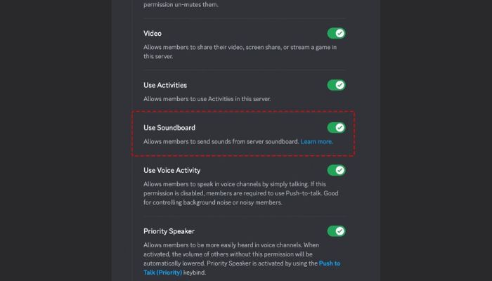 Use Soundboard Discord