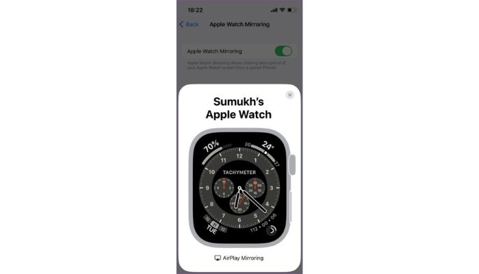 Control Apple Watch With iPhone
