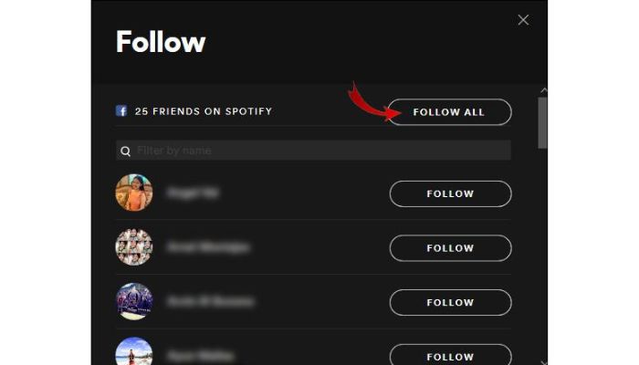 Find Friends On Facebook Using Spotify