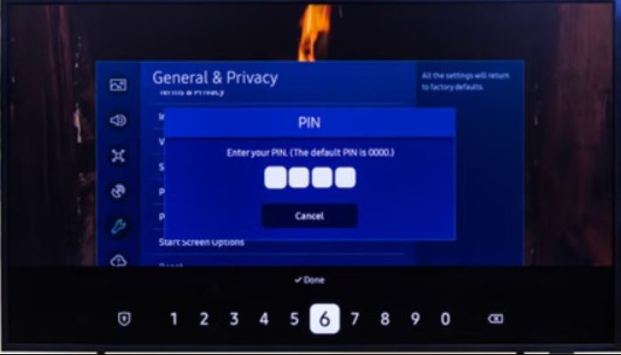 General And Privacy Pin