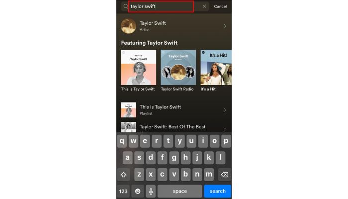 Spotify Artist Search