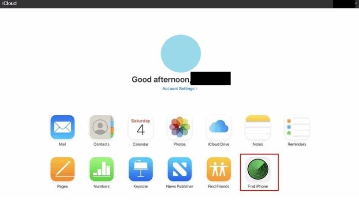 iCloud Find My
